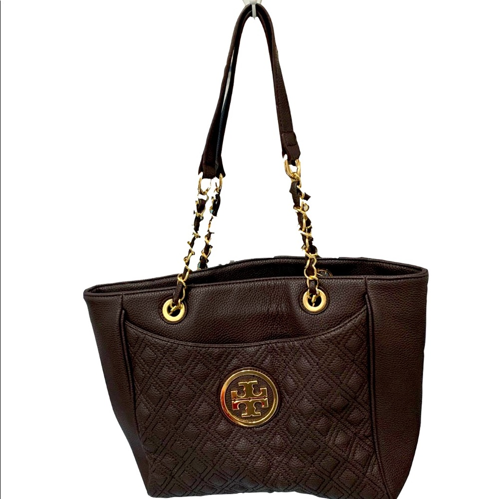 AMAZING CONDITION like new! tory burch tote bag large